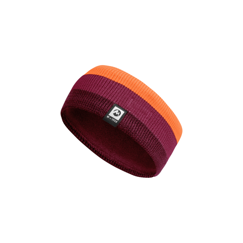 Martini Sportswear - PASSO_headband - Fasce per la testa in plume-poppy-hollyhock - vista frontale - Unisex
