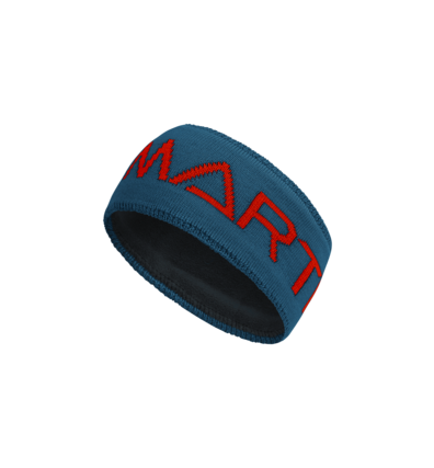 Martini Sportswear - PATROL_headband - Stirnbänder in Nachtblau-Orange - Vorderansicht - Unisex