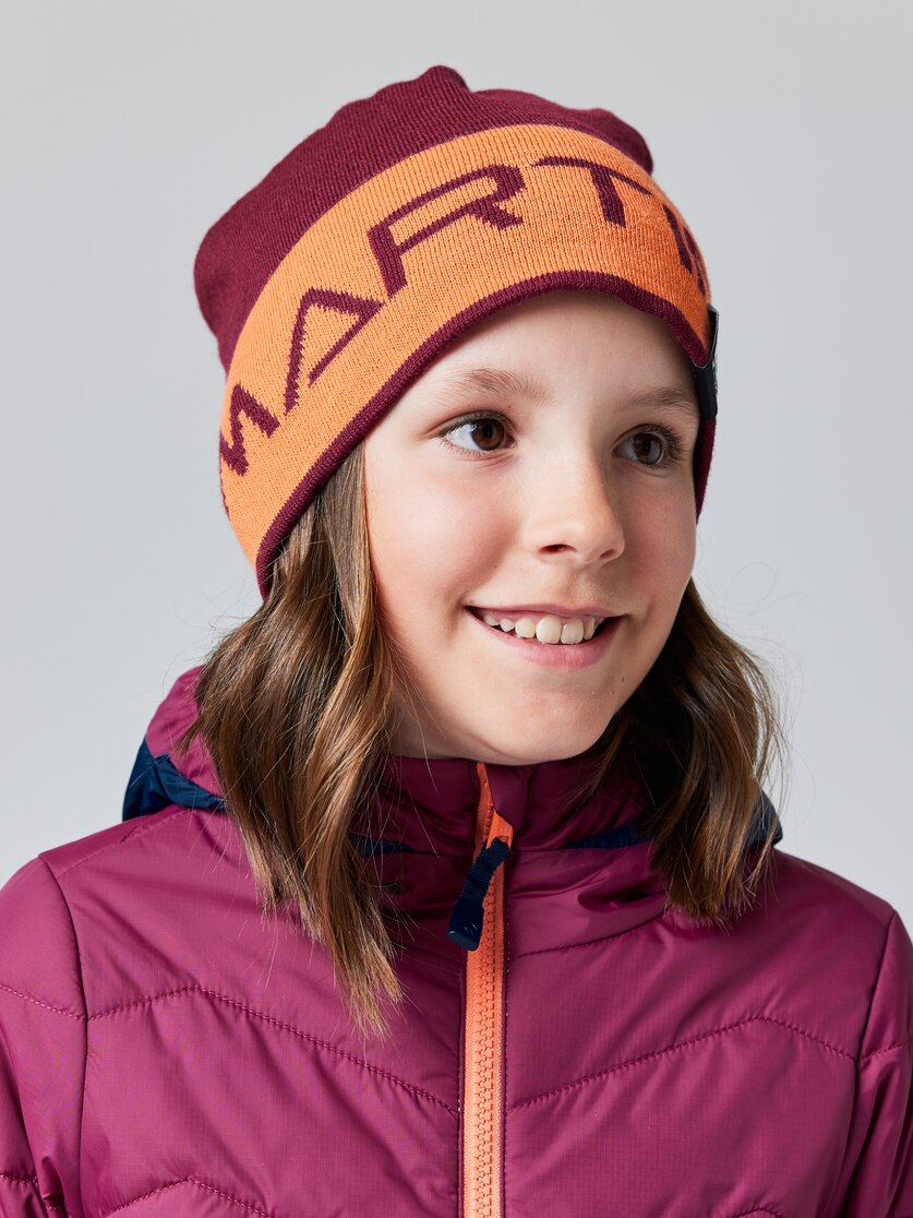 Martini Sportswear - NUOVO - Mütze in poseidon-ice - Vorderansicht Model - Kinder