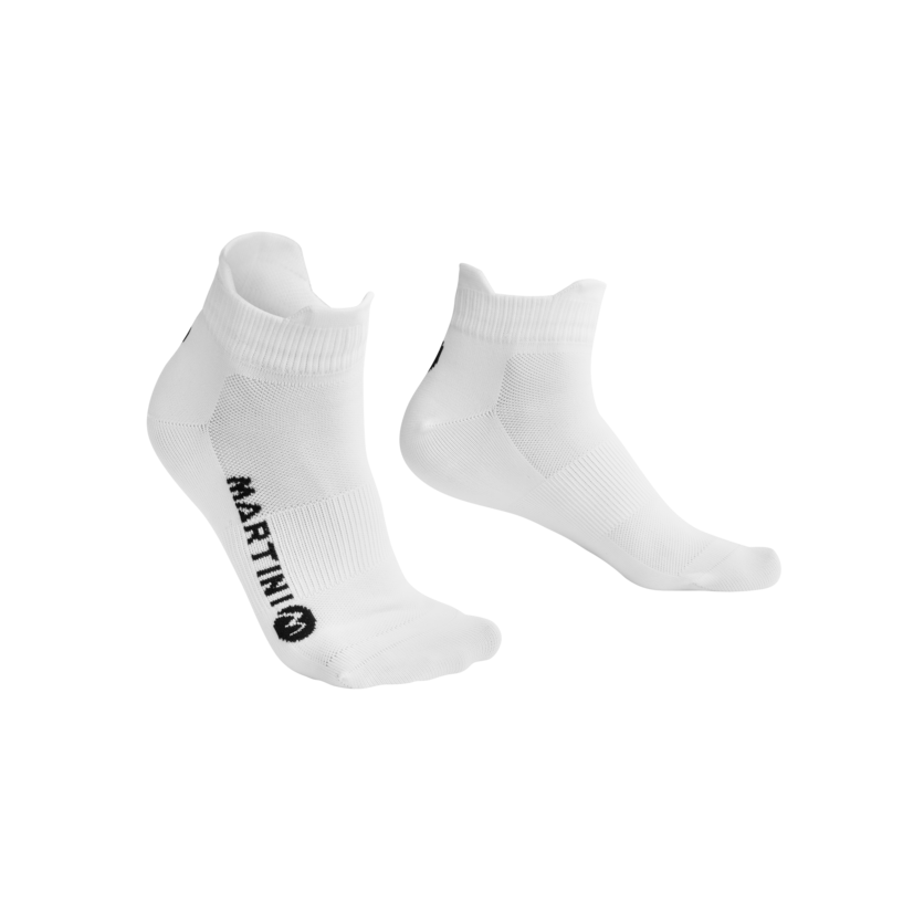 Martini Sportswear - STEP.UP - Calzini in white-black - vista frontale - Unisex