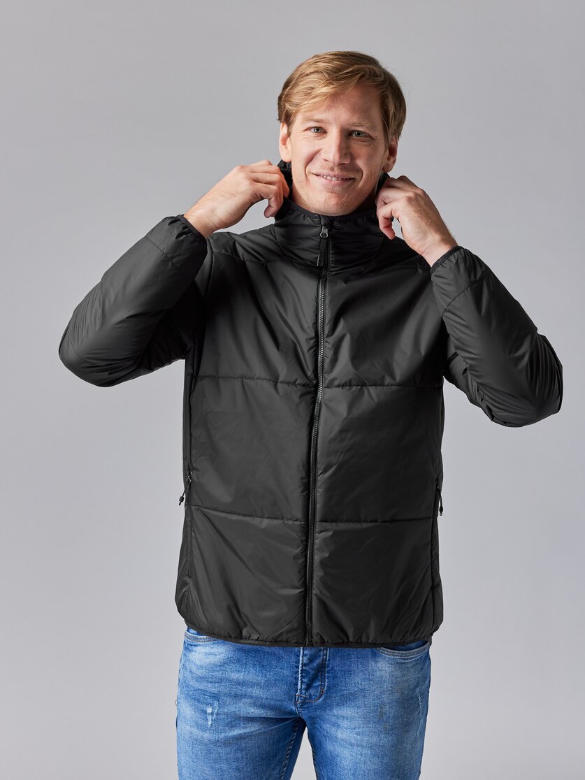 Martini Sportswear - SOLID - Primaloft & Gloft Jacken in black - Vorderansicht Model - Herren