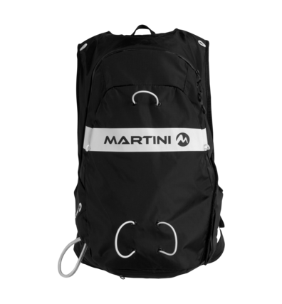 Martini Sportswear - AROUCA - Backpack in Black - front view - Unisex