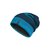 Martini Sportswear - WINTER HERO cap - Beanies in Dark blue-Light blue - front view - Unisex