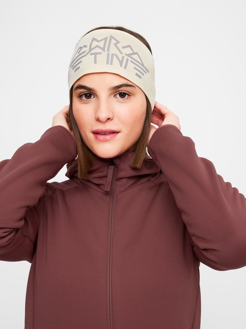 Martini Sportswear - Desire Functional Headband W - Fasce per la testa in winter apple-tangerine - vista frontale modello - Donna