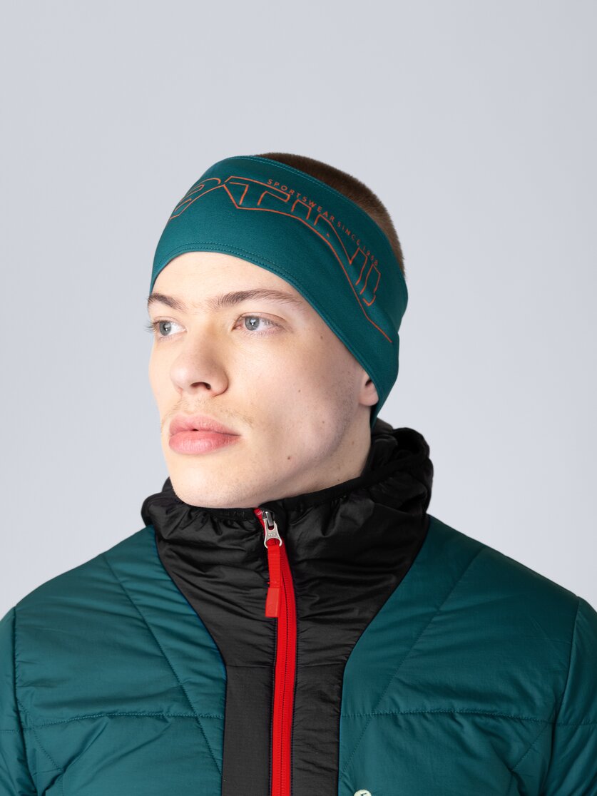 Martini Sportswear - Snowventure Functional Headband M - Stirnbänder in seaport-lava - Detail 1 - Unisex