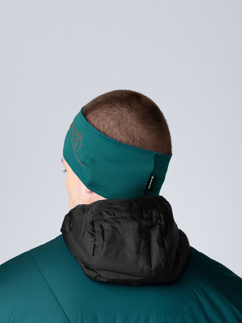 Martini Sportswear - Snowventure Functional Headband M - Stirnbänder in seaport-lava - Detail 3 - Unisex