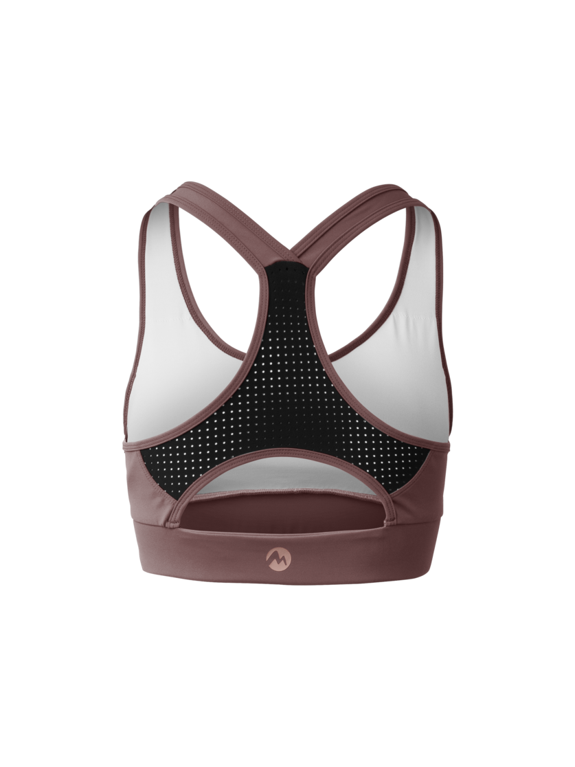 Martini Sportswear - Hillclimb Bra W - Reggiseni sportivi in clay - vista posteriore - Donna