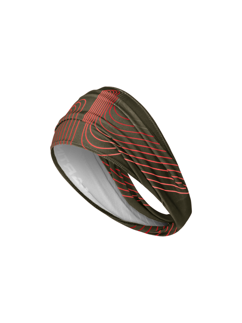 Martini Sportswear - Hillclimb Hairband W - Haarbänder in moss-punch - Vorderansicht - Damen