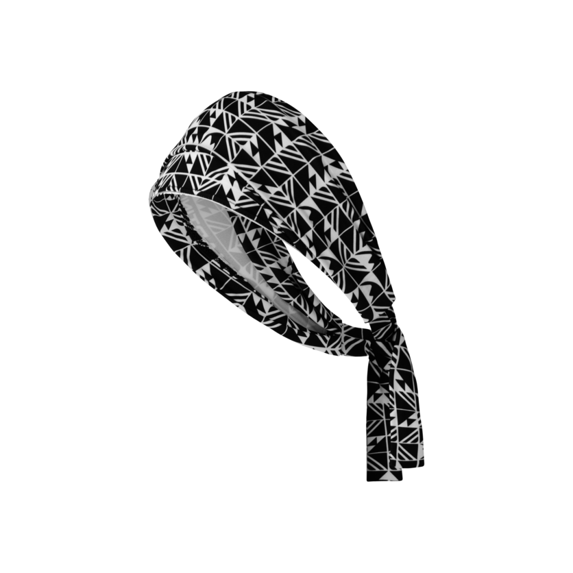 Martini Sportswear - Sunrise Hairband W - Haarbänder in black-white - Vorderansicht - Damen