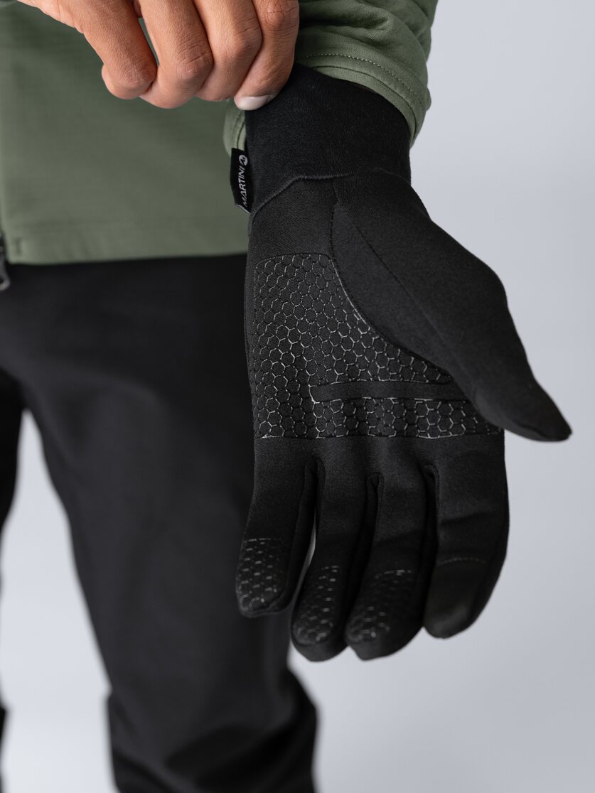 Martini Sportswear - Crossover Gloves Uni - Gloves & mittens in black - Detail 3 - Unisex