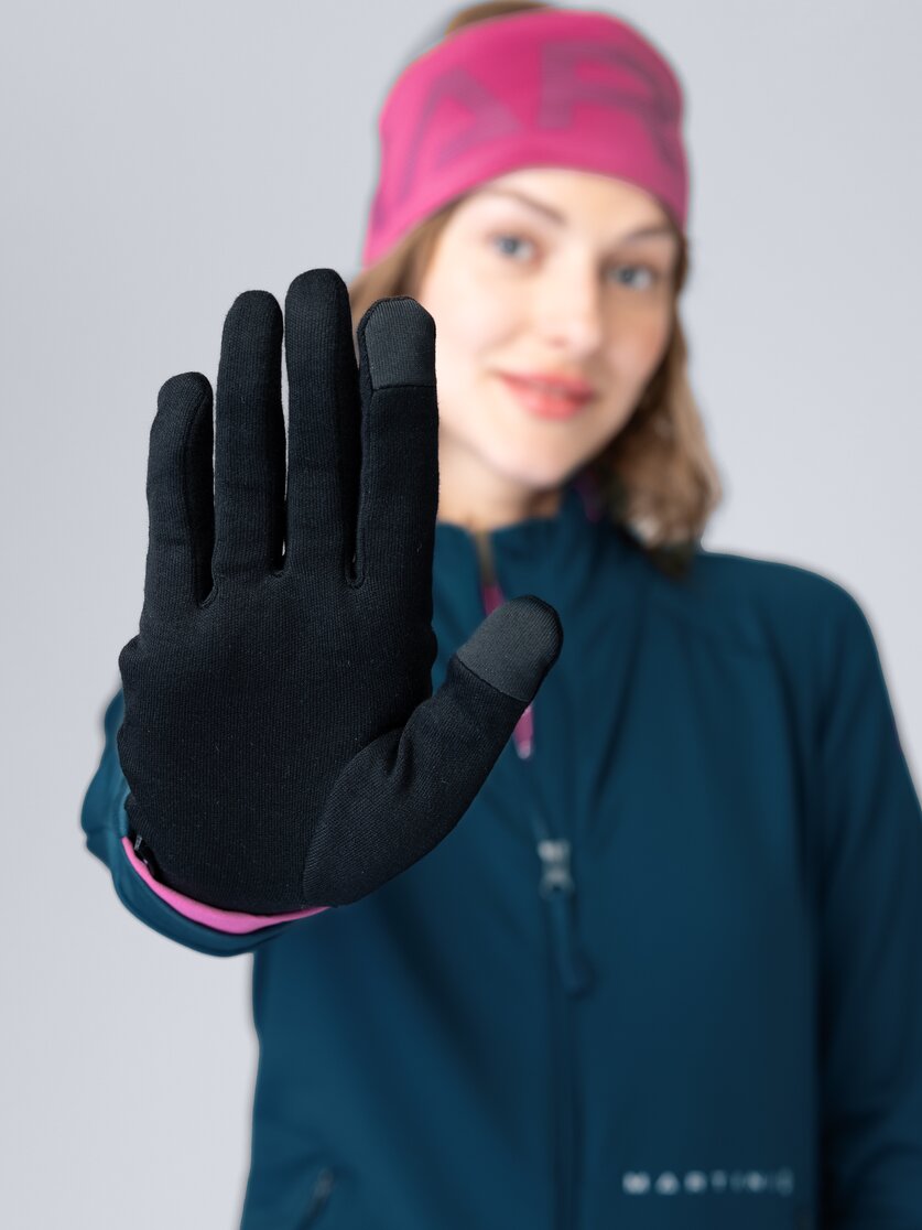 Martini Sportswear - Freeze Gloves Uni - Guanti in black - Dettaglio 2 - Unisex