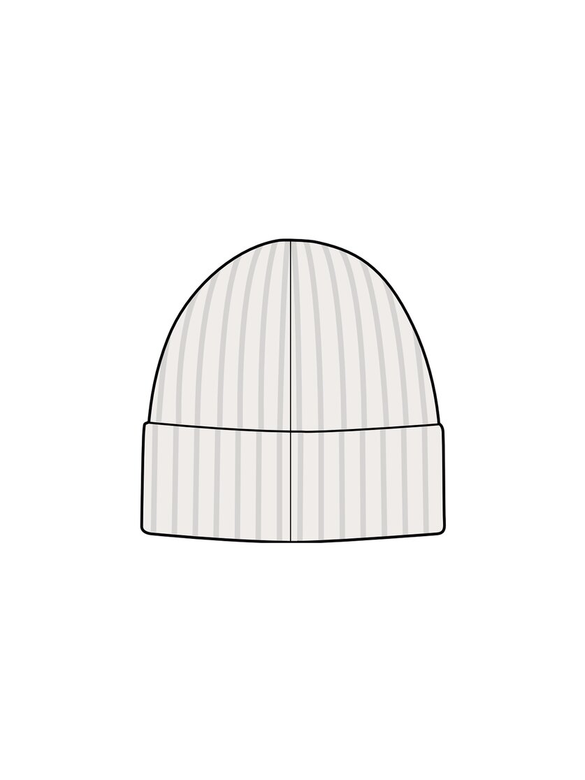 Martini Sportswear - Firstline Knitted Cap Uni - Mütze in off white - Rückansicht - Unisex