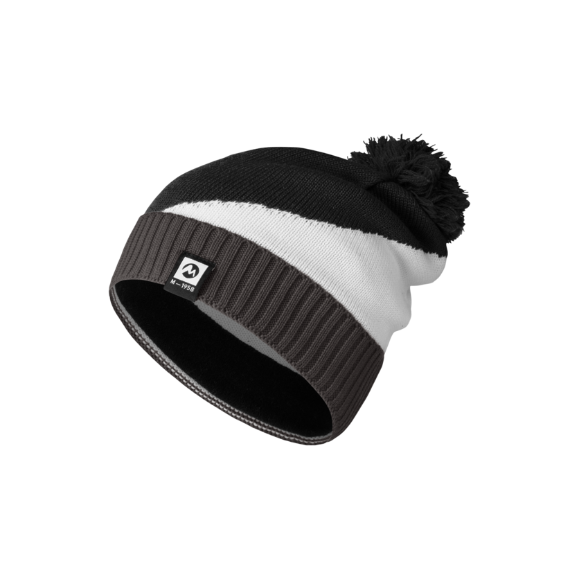 Martini Sportswear - Glint Knitted Cap Uni - Mütze in black - Vorderansicht - Unisex