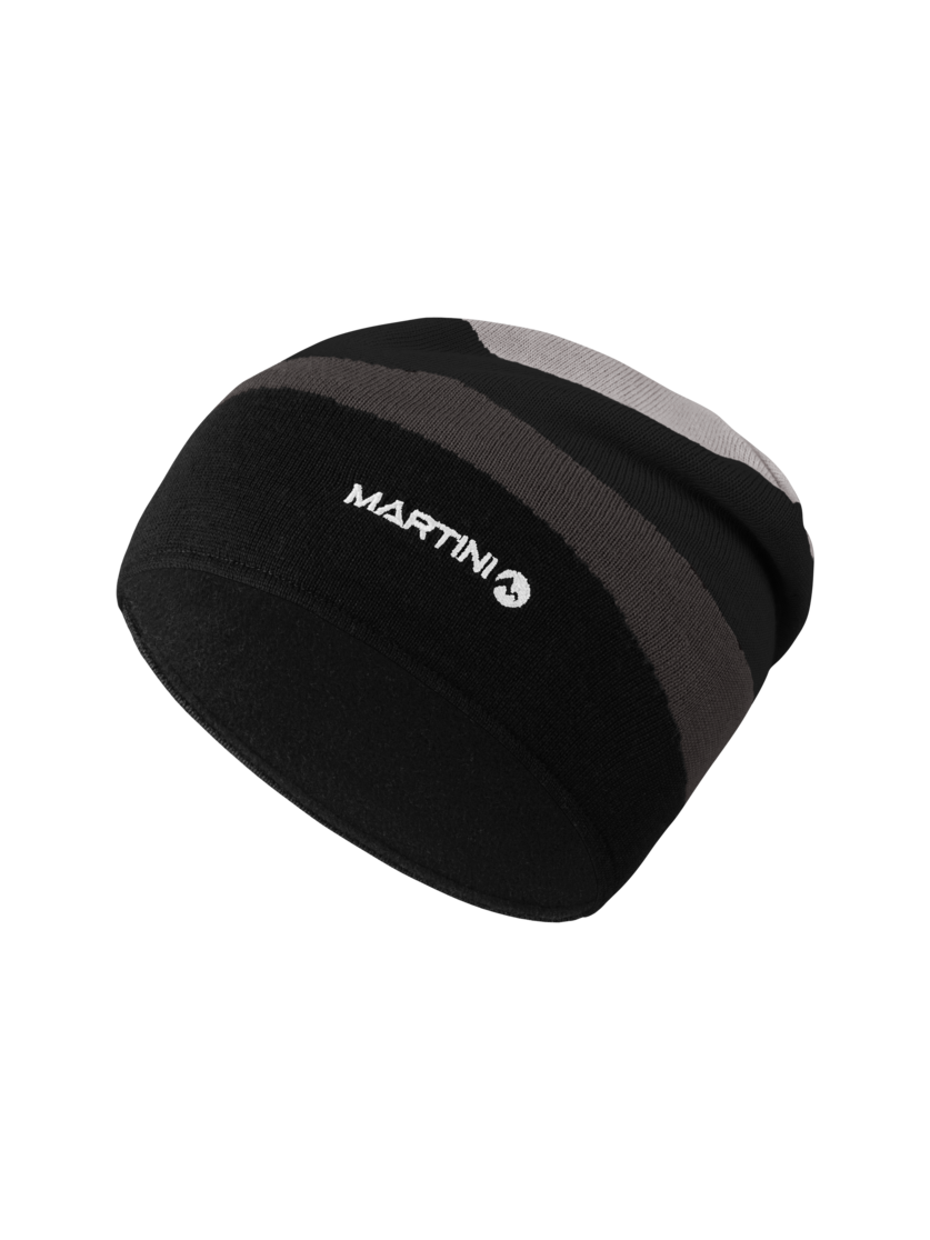Martini Sportswear - Desire Knitted Cap W - Beanie in ash-black - front view - Women