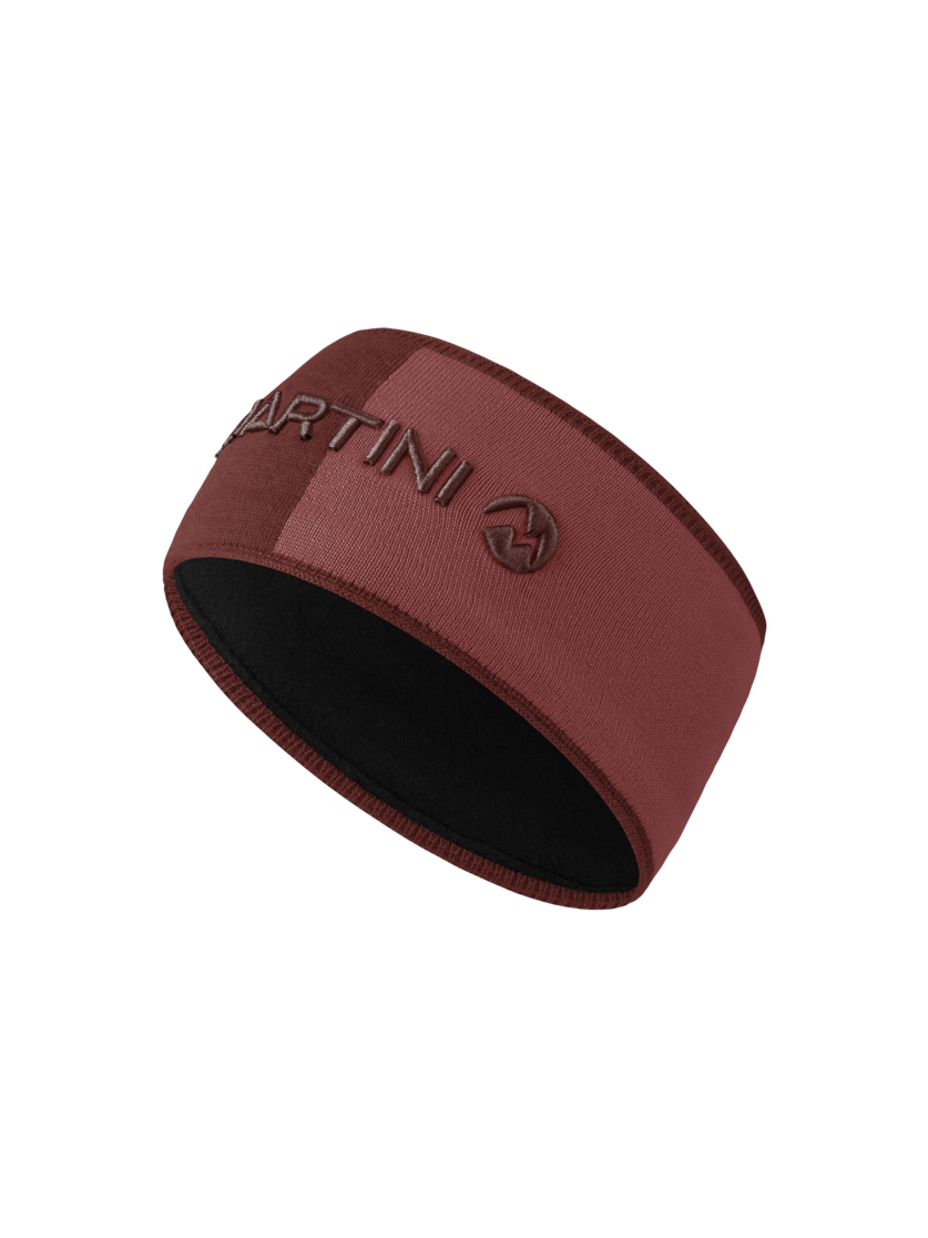 Martini Sportswear - Recharge Knitted Headband Uni - Fasce per la testa in peakan-winter apple - vista frontale - Unisex