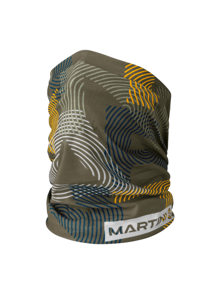 Martini Sportswear - All Passion Tube Uni - Scarves in moss-poseidon - vista frontale - Unisex