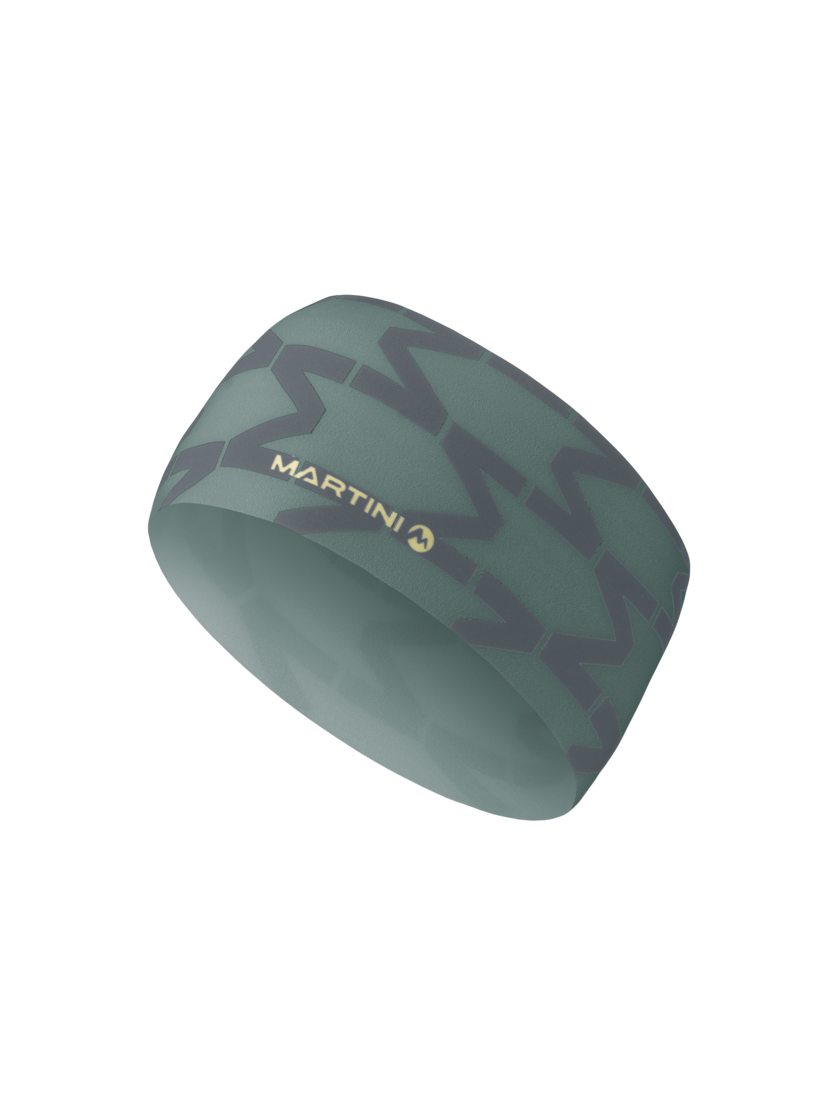 Martini Sportswear - All Passion Functional Headband Uni - Headbands in misty blue-storm - front view - Unisex