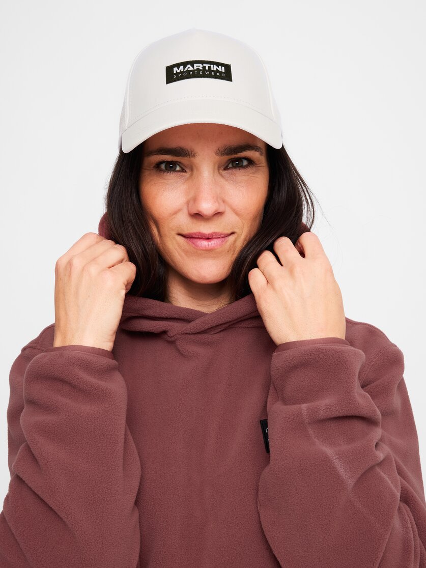 Martini Sportswear - Trailbuddy Baseball Cap Uni - Kappe in white - Vorderansicht Model - Unisex
