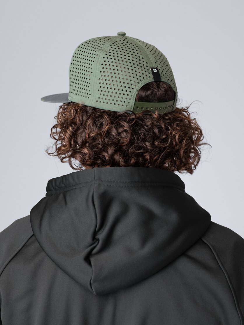 Martini Sportswear - Trailbuddy Snapback Cap Uni - Kappe in mosstone - Detail 2 - Unisex