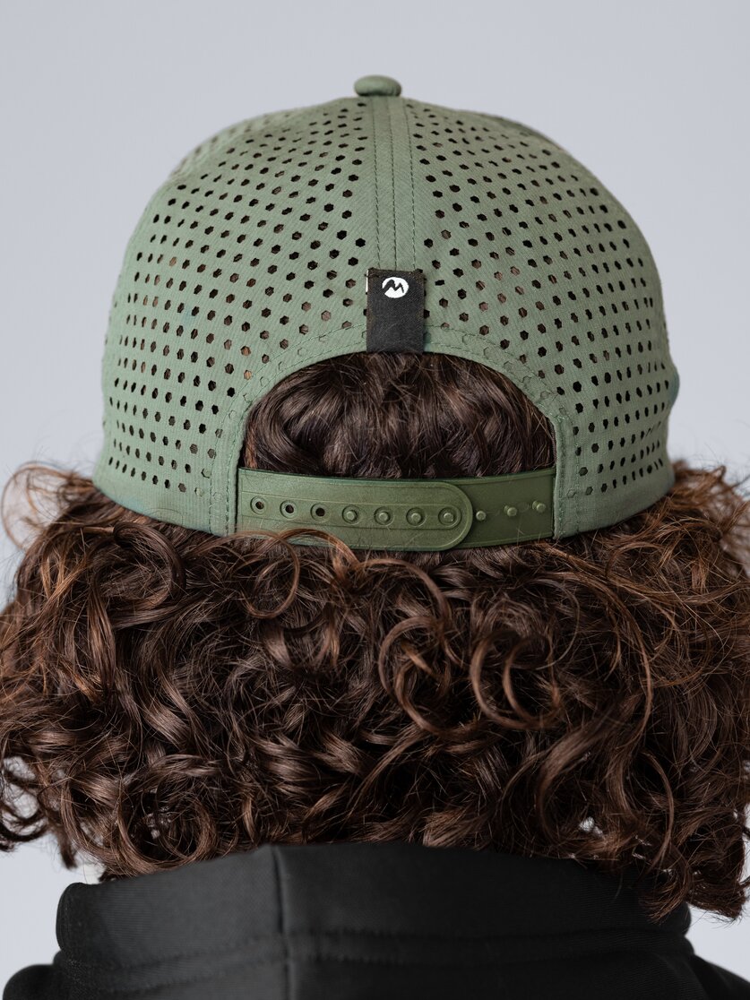 Martini Sportswear - Trailbuddy Snapback Cap Uni - Kappe in mosstone - Detail 3 - Unisex