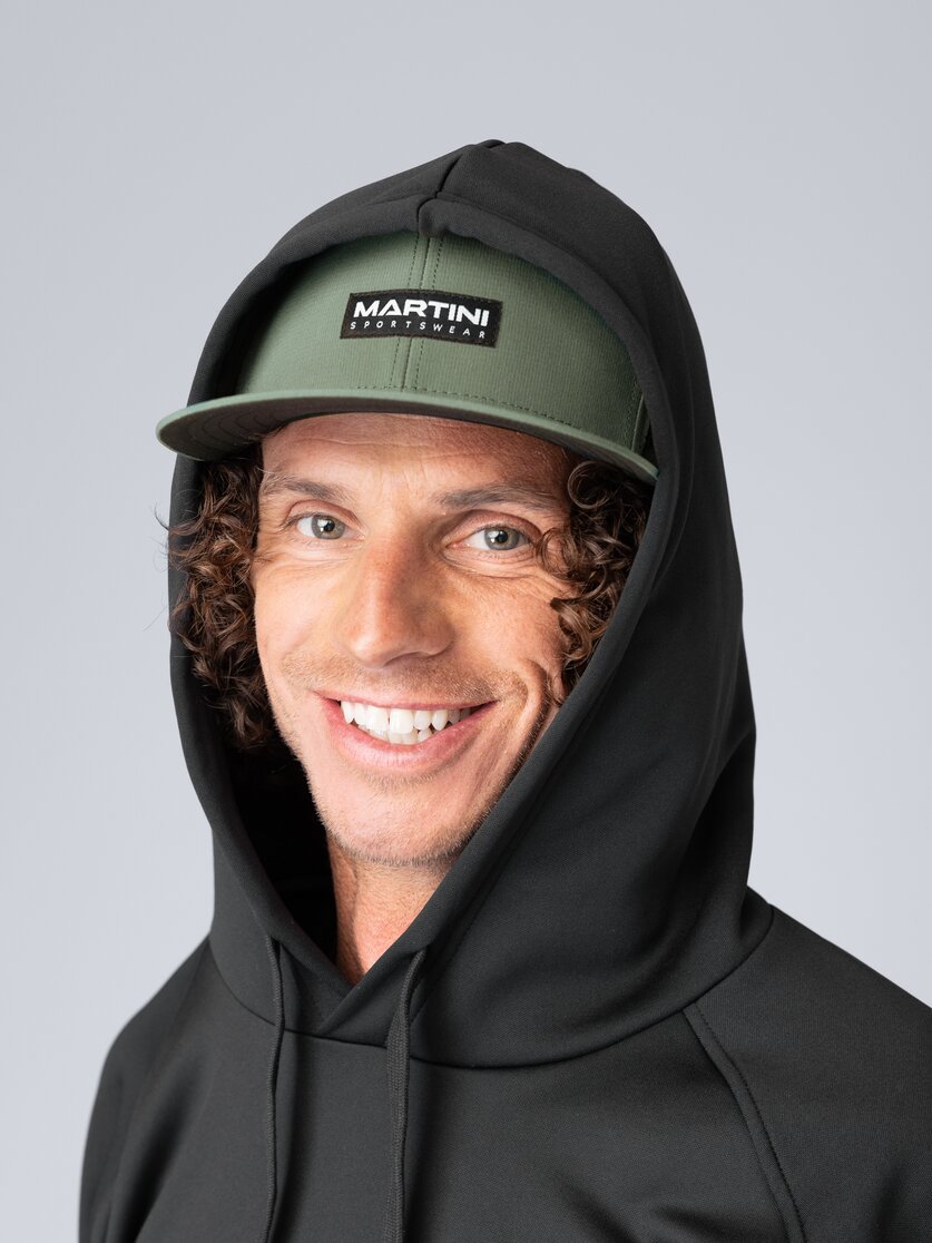 Martini Sportswear - Trailbuddy Snapback Cap Uni - Kappe in mosstone - Detail 4 - Unisex