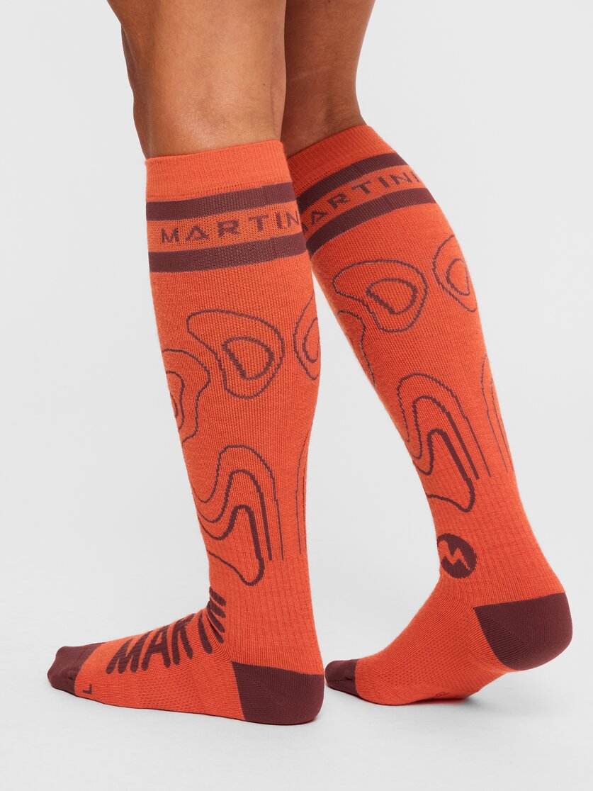 Martini Sportswear - Original Socks High Uni - Socken in spanish green-black - Rückansicht Model - Unisex