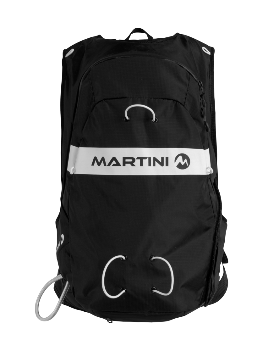 Martini Sportswear - Arouca Backpack - Zaino in black - vista frontale - Unisex