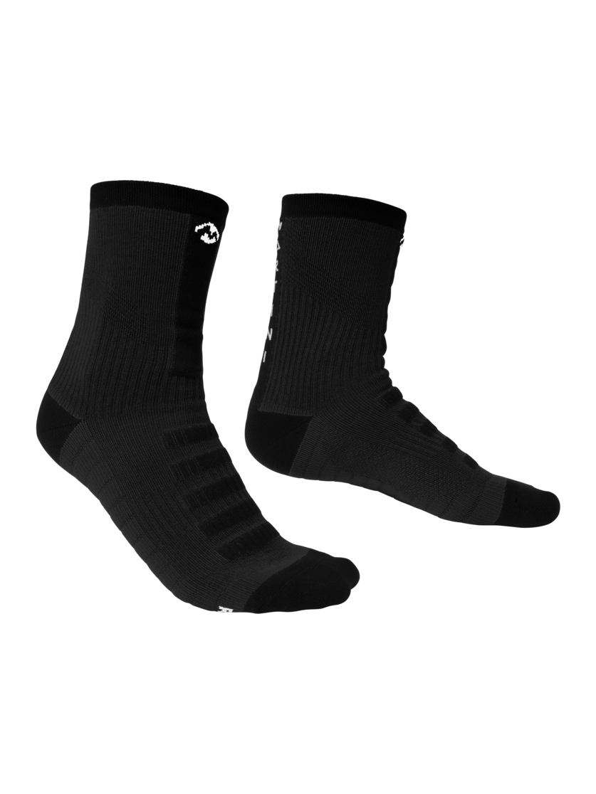 Martini Sportswear - Hillclimb Socks Mid Uni - Socken in black - Vorderansicht - Unisex