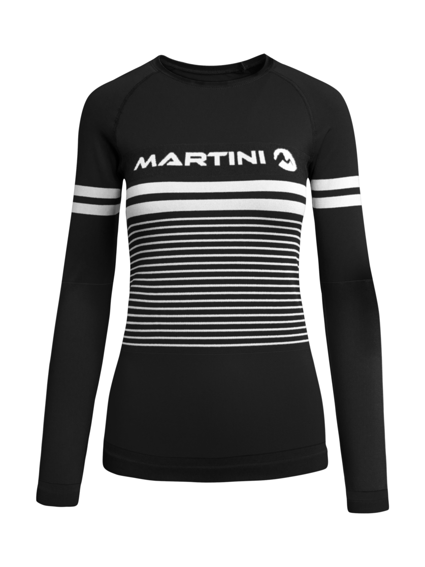 Martini Sportswear - Uwear Shirt W - Funktionswäsche - Oberteil in black - Vorderansicht - Damen