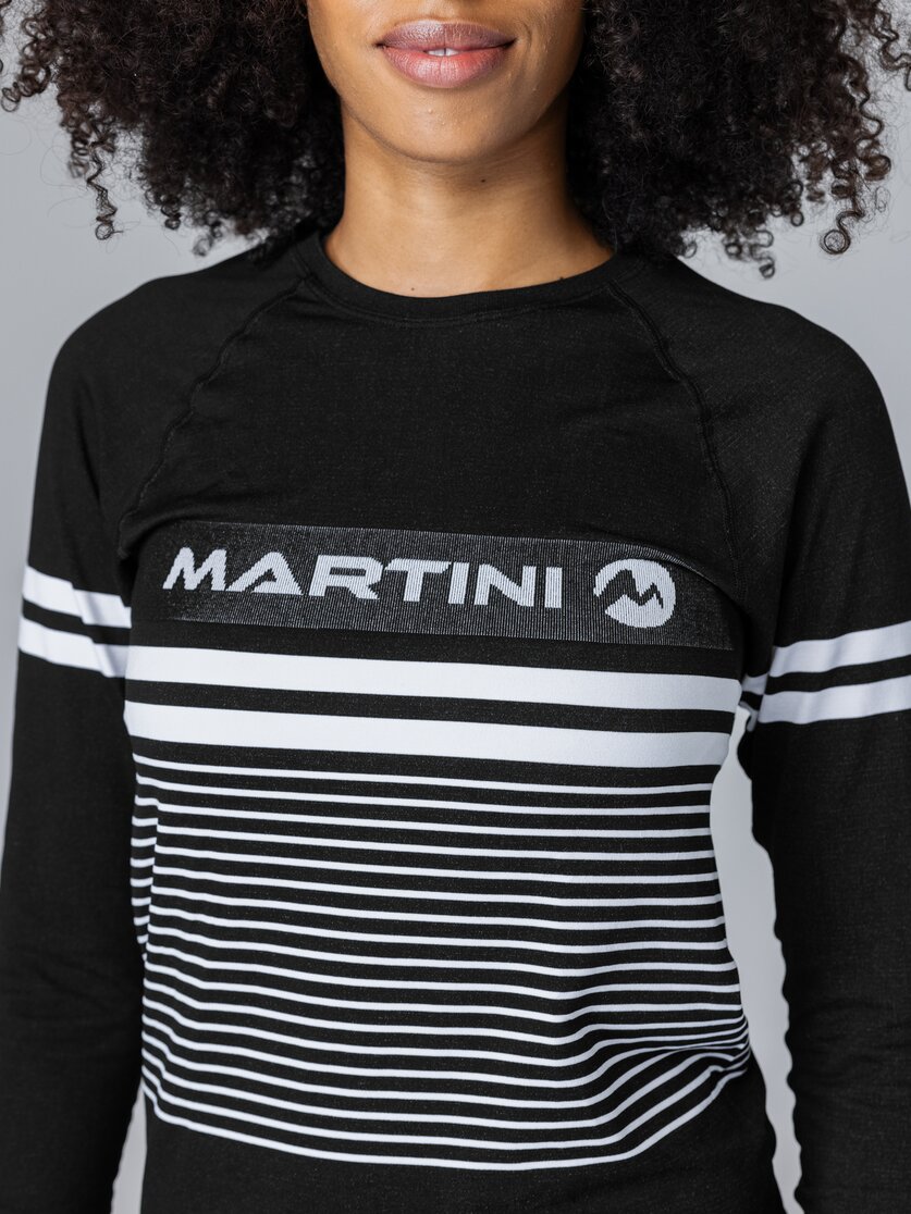 Martini Sportswear - Uwear Shirt W - Funktionswäsche - Oberteil in black - Detail 1 - Damen