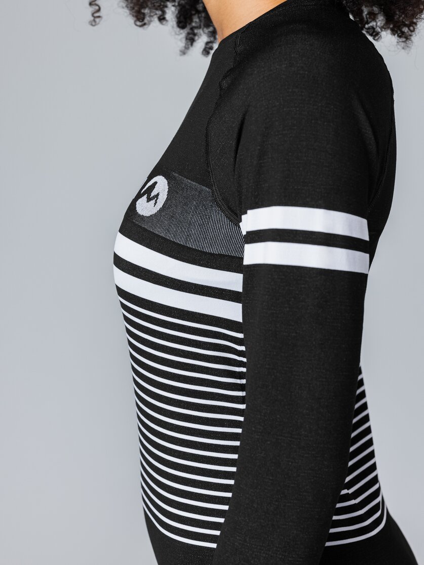 Martini Sportswear - Uwear Shirt W - Funktionswäsche - Oberteil in black - Detail 2 - Damen