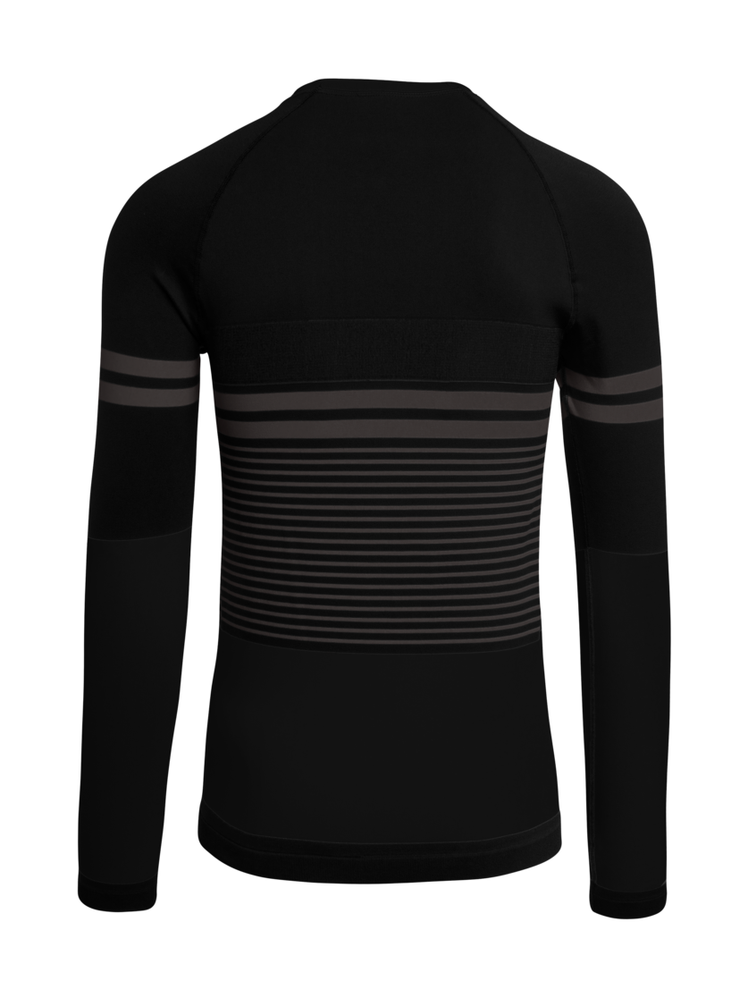 Martini Sportswear - Uwear Shirt M - Intimo tecnico - Top in black - vista posteriore - Uomo