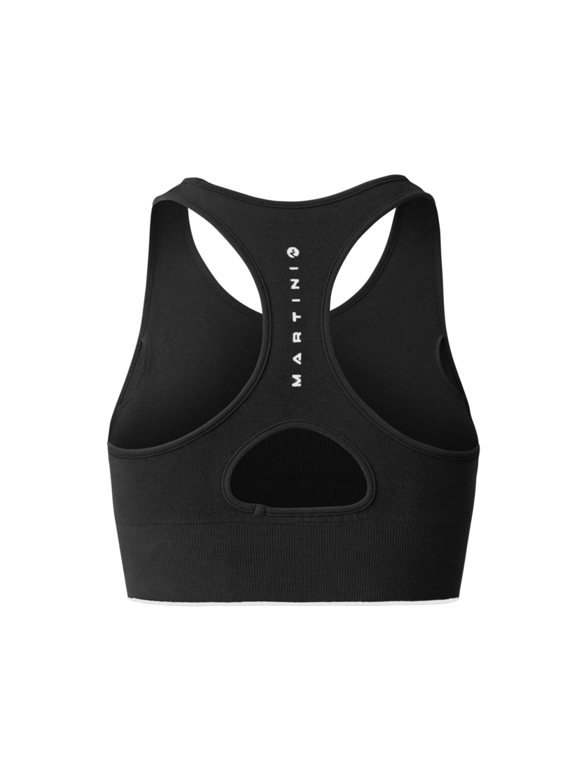 Martini Sportswear - Wanted Bra Seamless W - Reggiseni sportivi in black - vista posteriore - Donna