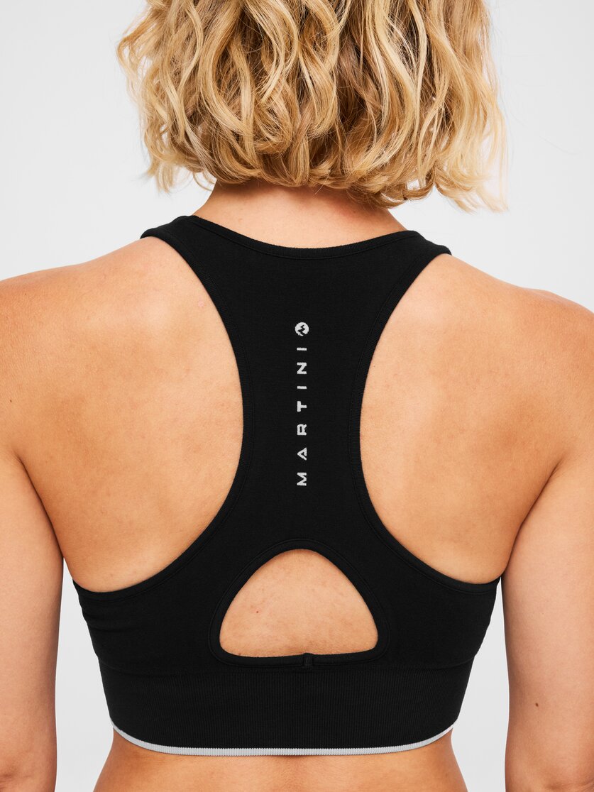Martini Sportswear - Wanted Bra Seamless W - Reggiseni sportivi in black - Dettaglio 2 - Donna