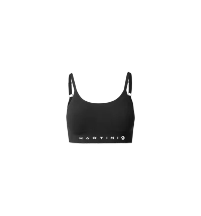 Martini Sportswear - Wanted Top Seamless W - Sport BHs in black - Vorderansicht - Damen