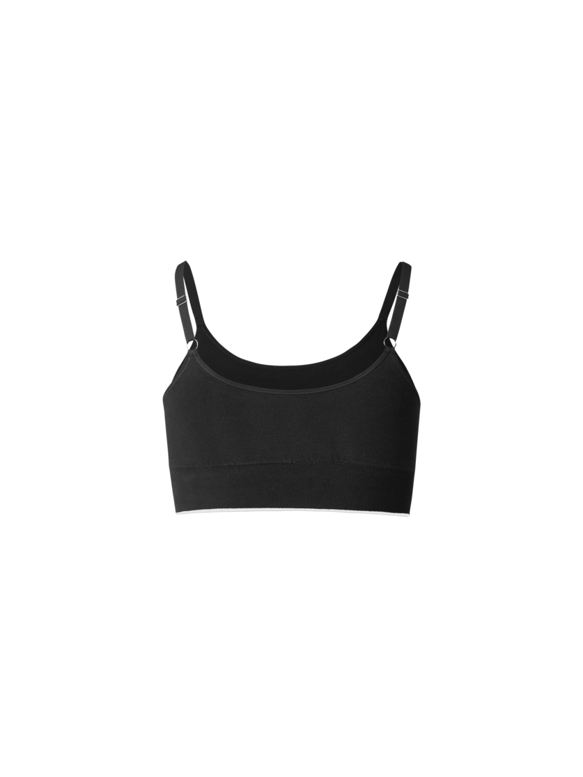 Martini Sportswear - Wanted Top Seamless W - Sport BHs in black - Rückansicht - Damen