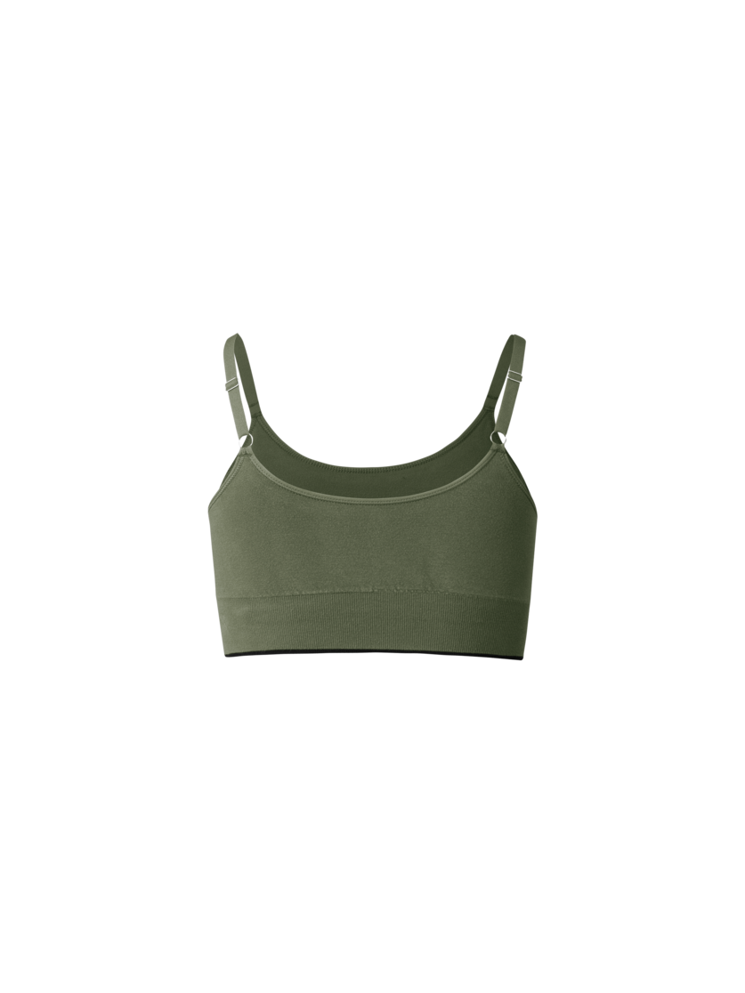 Martini Sportswear - Wanted Top Seamless W - Sport BHs in spanish green - Rückansicht - Damen