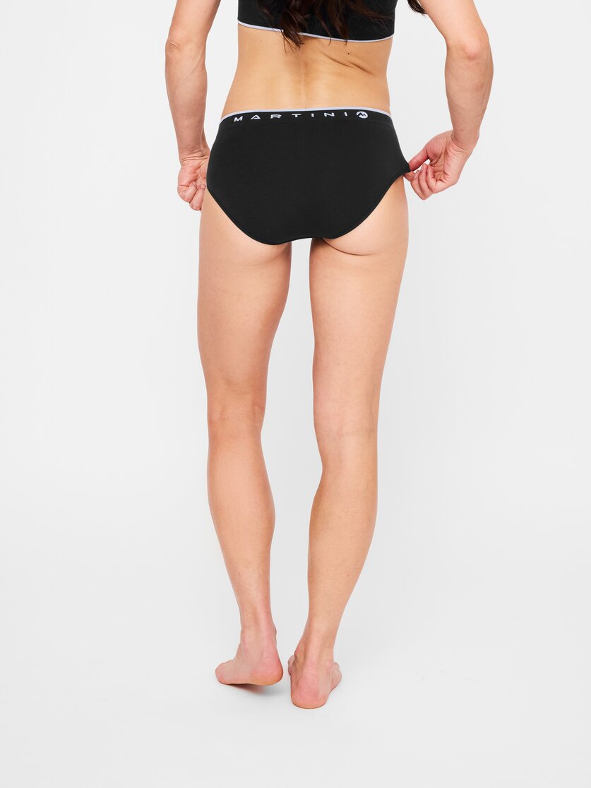 Martini Sportswear - Wanted Pantie Seamless W - Funktionswäsche - Unterteil in black - Rückansicht Model - Damen