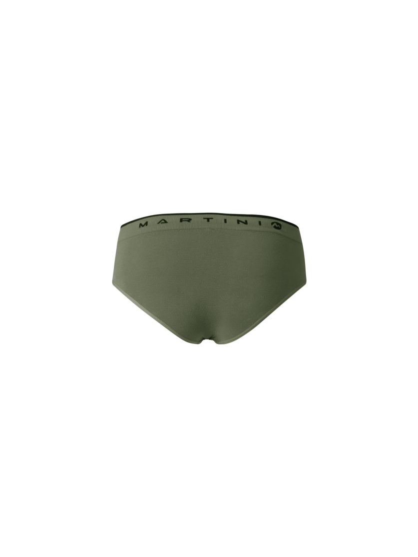 Martini Sportswear - Wanted Pantie Seamless W - Intimo-tecnico - Pantaloni in spanish green - vista posteriore - Donna