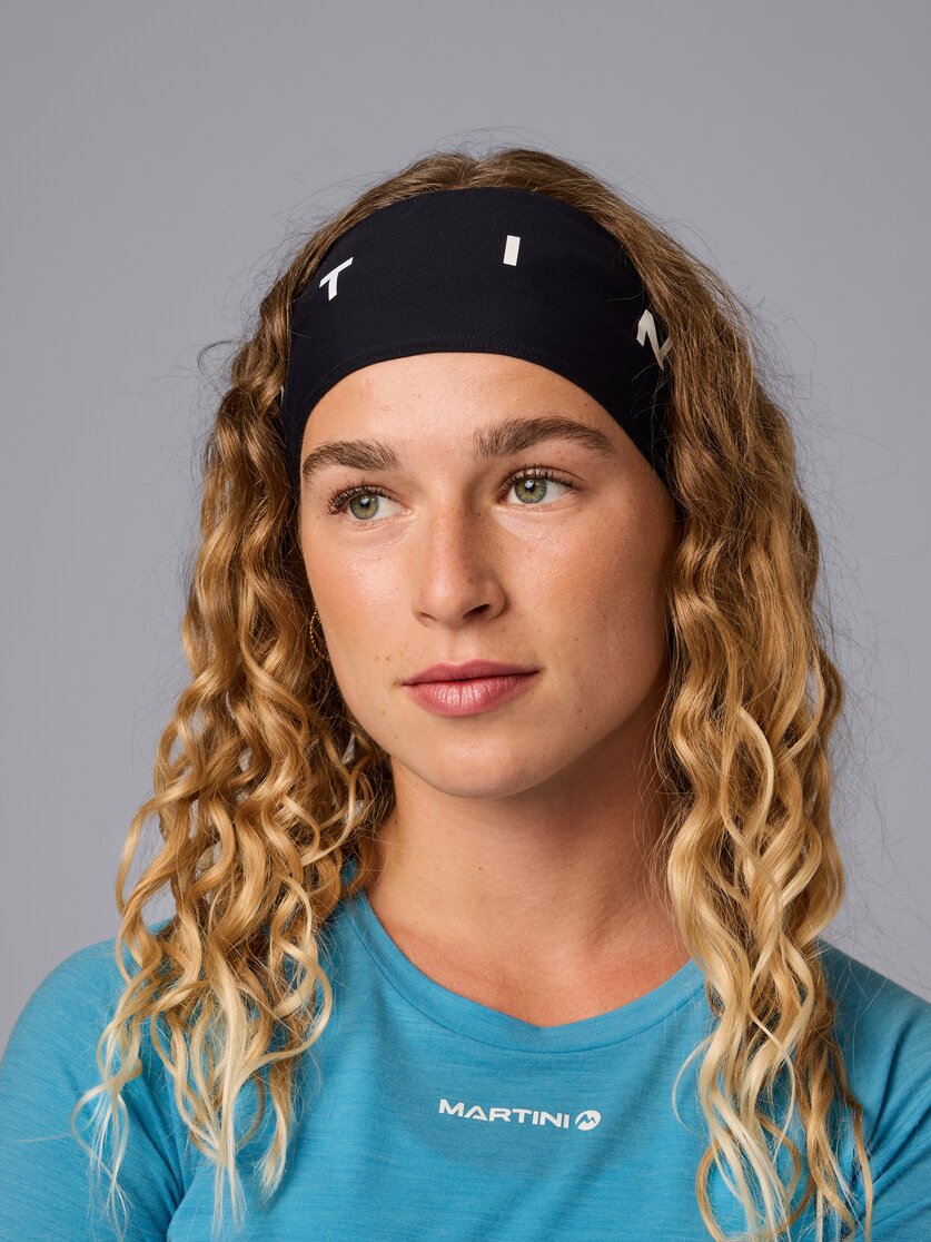 Martini Sportswear - Via Headband W - Stirnbänder in white - Vorderansicht Model - Damen