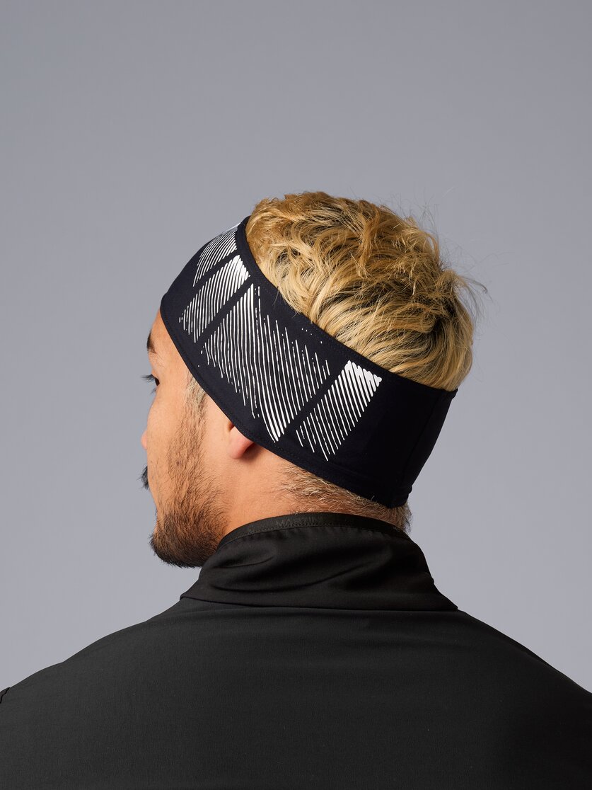 Martini Sportswear - Trektech Headband M - Stirnbänder in tendril-black - Rückansicht Model - Herren