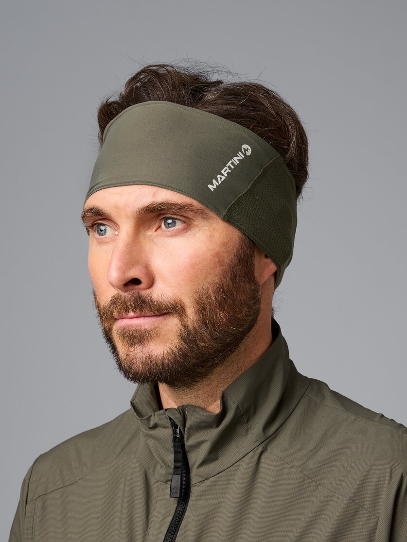 Martini Sportswear - Pacemaker Headband M - Headbands in white - front view model - Men
