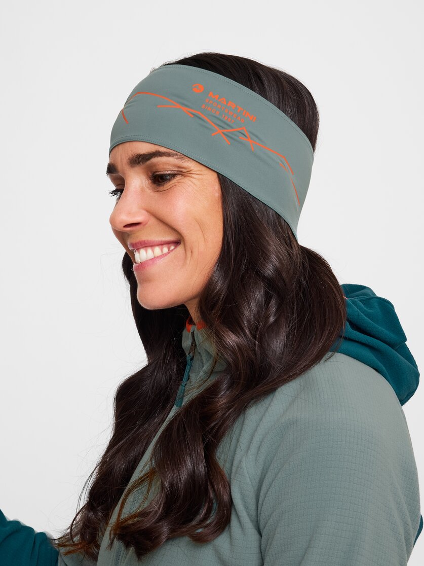 Martini Sportswear - Ridge Headband W - Headbands in white-black - front view model - Women