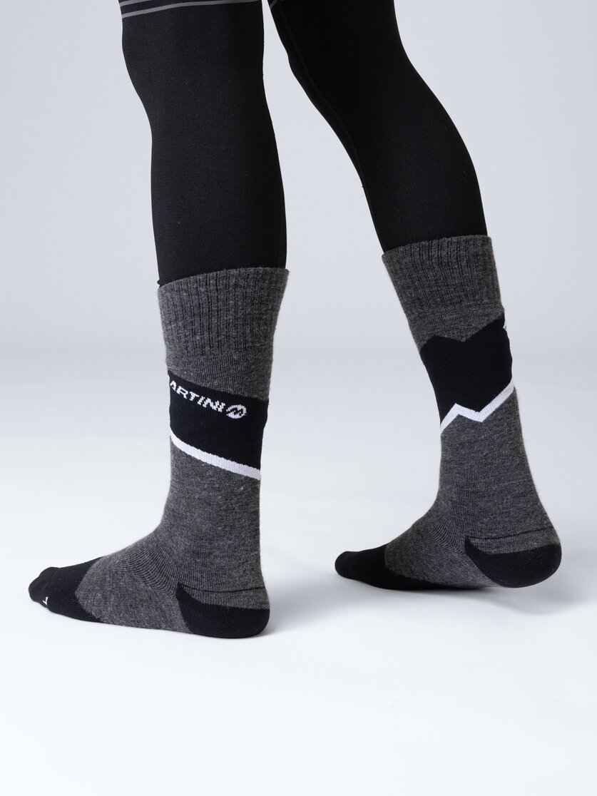 Martini Sportswear - Snowventure Socks Uni - Socken in black - Detail 2 - Unisex