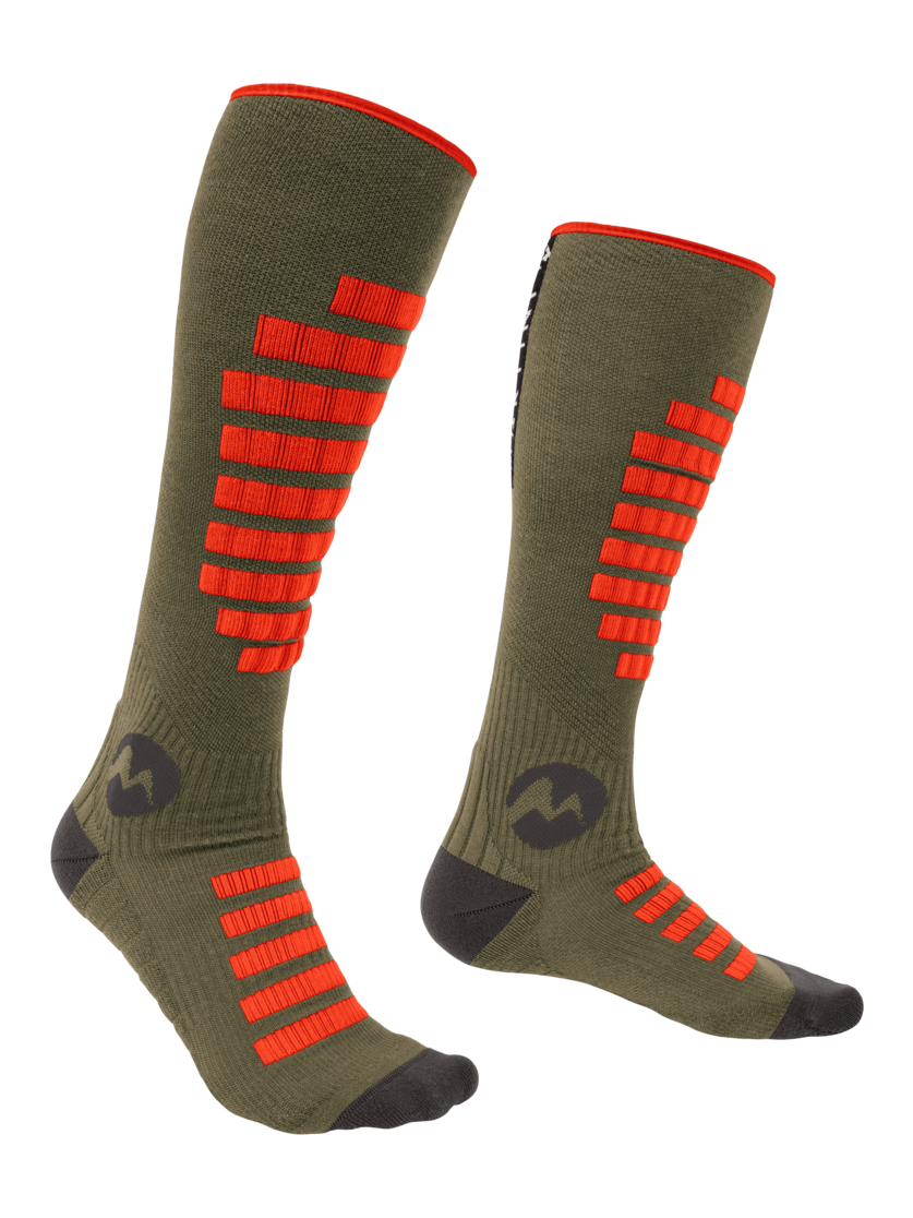 Martini Sportswear - Yalca Socks High Uni - Socken in spanish green-lava - Vorderansicht - Unisex