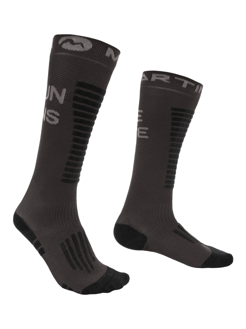 Martini Sportswear - Argon Socks High Uni - Socks in granite-ash - front view - Unisex