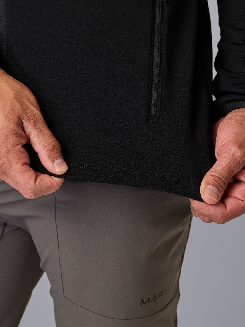 Martini Sportswear - Hillclimb Midlayer Jacket M - Midlayers in black - Detail 4 - Herren