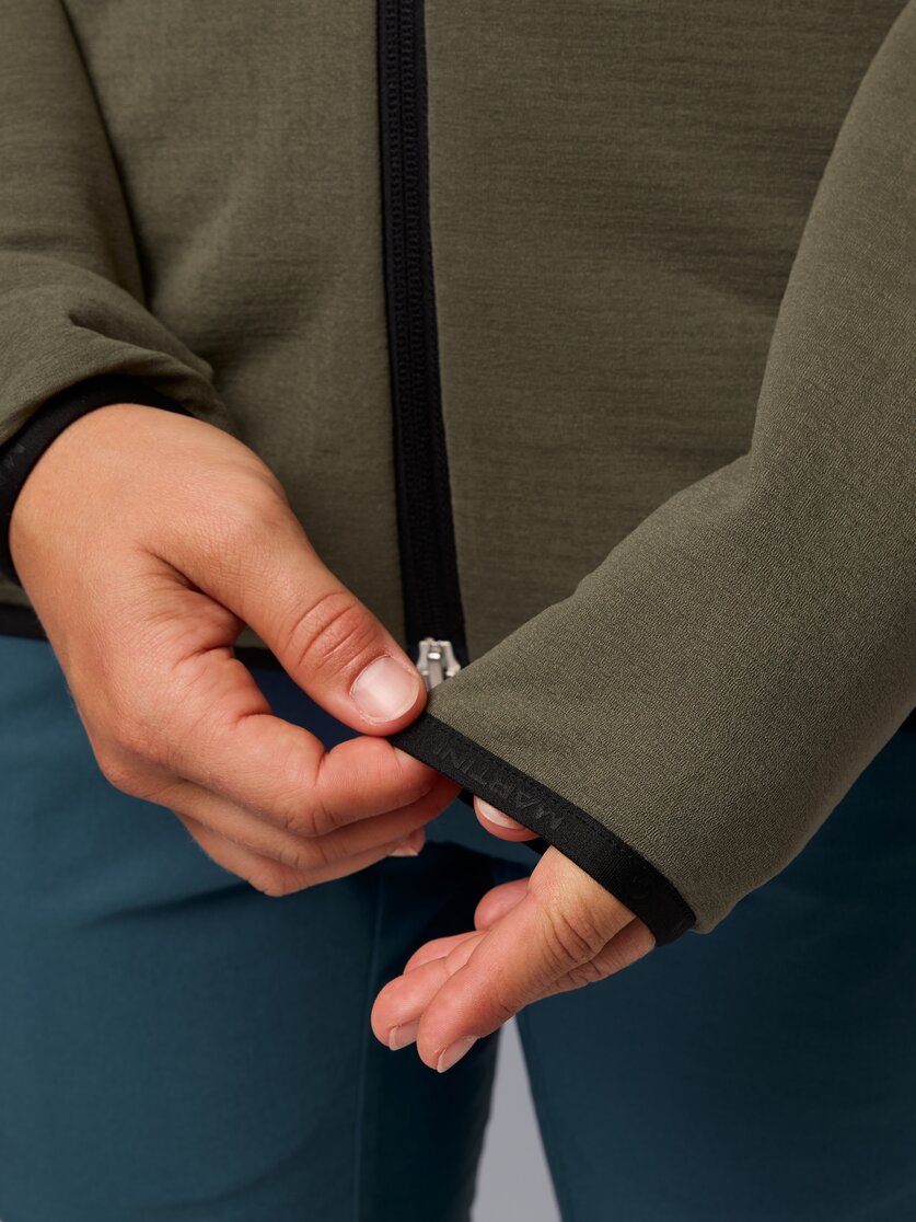 Martini Sportswear - Alpmate Midlayer Jacket W - Strati intermedi in black - Dettaglio 3 - Donna