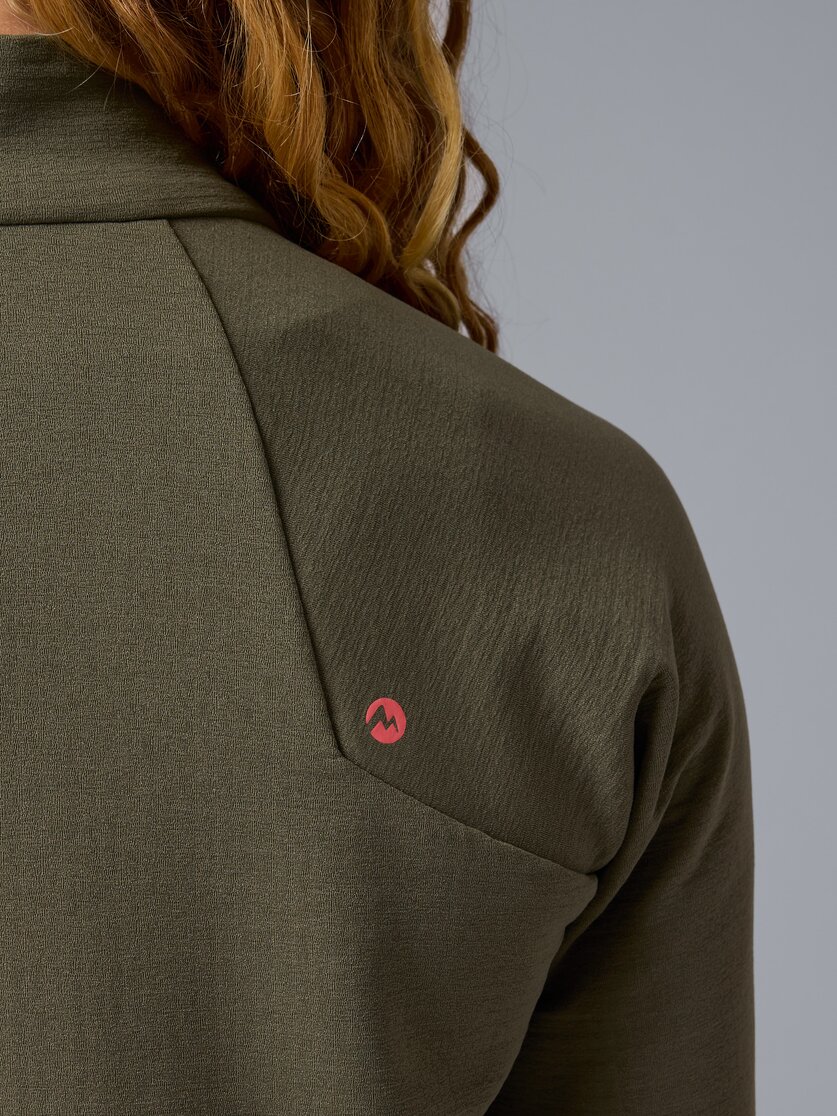 Martini Sportswear - Alpmate Midlayer Jacket W - Midlayers in black - Detail 5 - Damen