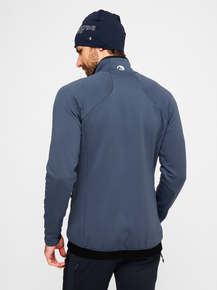 Martini Sportswear - Horizon Midlayer Jacket M  - Strati intermedi in olive-black - vista laterale modello - Uomo